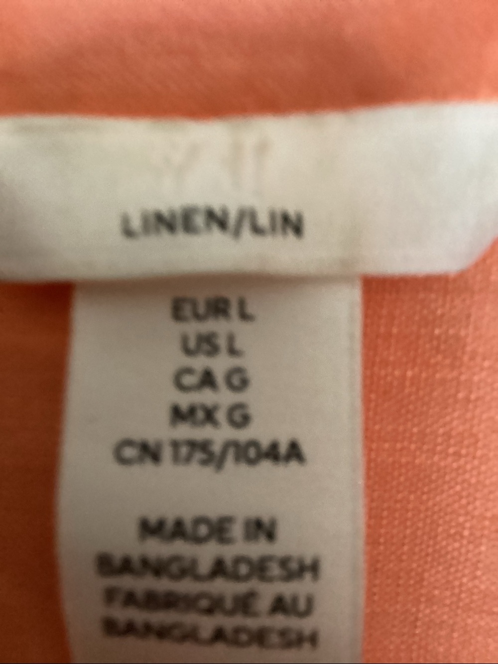 Orange sherbet


Linen Button-Up Shirt - Linen FabricH&M like new. Never worn - Picture 2 of 4